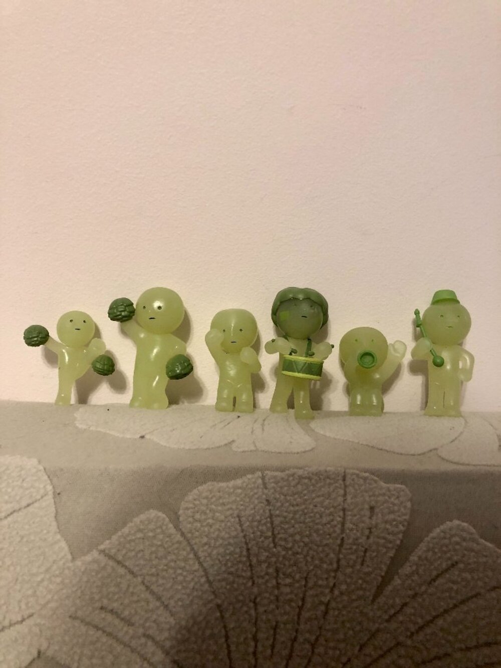 Inspired SMISKI Cheer Series Normal Complete Set 6 pieces 3" Glow Mini Figure